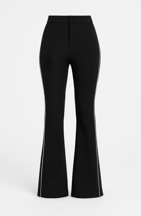 Штани кльош з лампасами